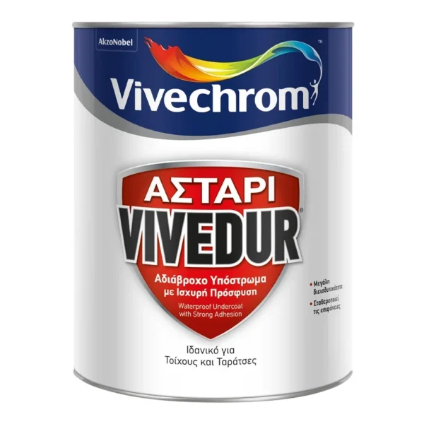 ΑΣΤΑΡΙ VIVEDUR Aδιάβροχο ακρυλικό αστάρι διαλύτου