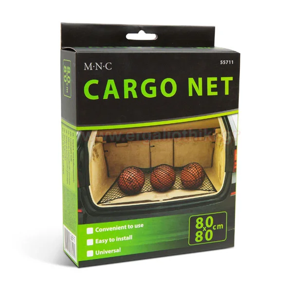 Δίxτυ αποσκευών αυτοκινήτου 80X80cm CARGO NET