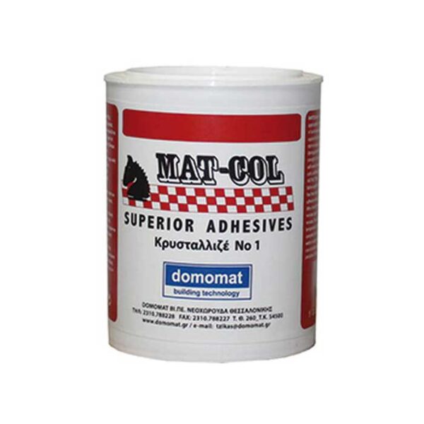 MAT COL AD 1 ΚΡΥΣΤΑΛΙΖΕ ΞΥΛΟΚΟΛΛΑ ΤΑΧΕΙΑΣ ΠΗΞΗΣ