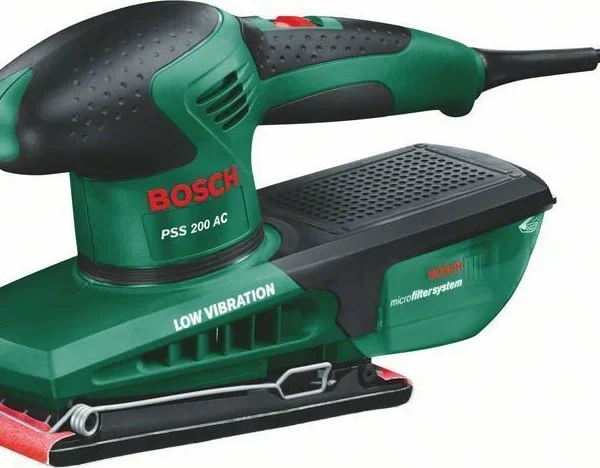 Παλμικό Τριβείο Bosch PSS 200 AC 200W με Σύστημα Αναρρόφησης